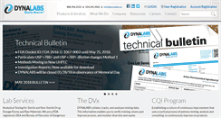 Desktop Screenshot of dynalabs.us