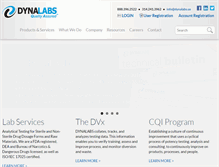 Tablet Screenshot of dynalabs.us